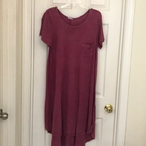 Acid wash Lularoe carly dress